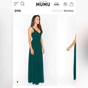Show me your mumu Jenn maxi dress